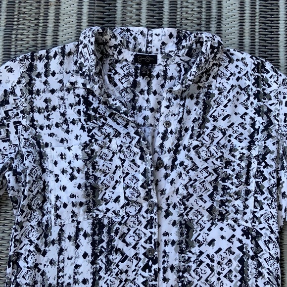 Jessica Simpson button down dress - Picture 2 of 6